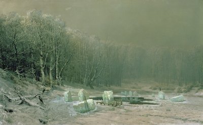 Winter, the Laying Off of Ice by Arseniy Ivanovich Meshchersky